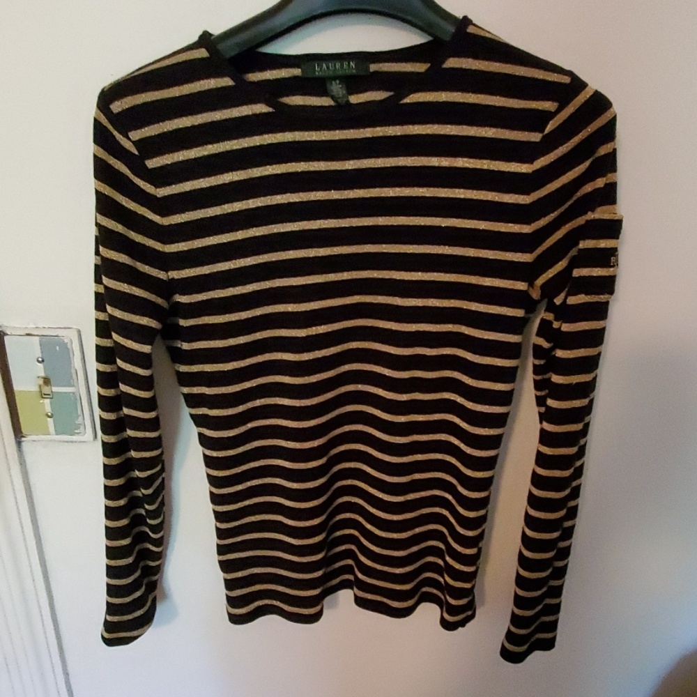 Black and Gold Raloh Lauren Sweater